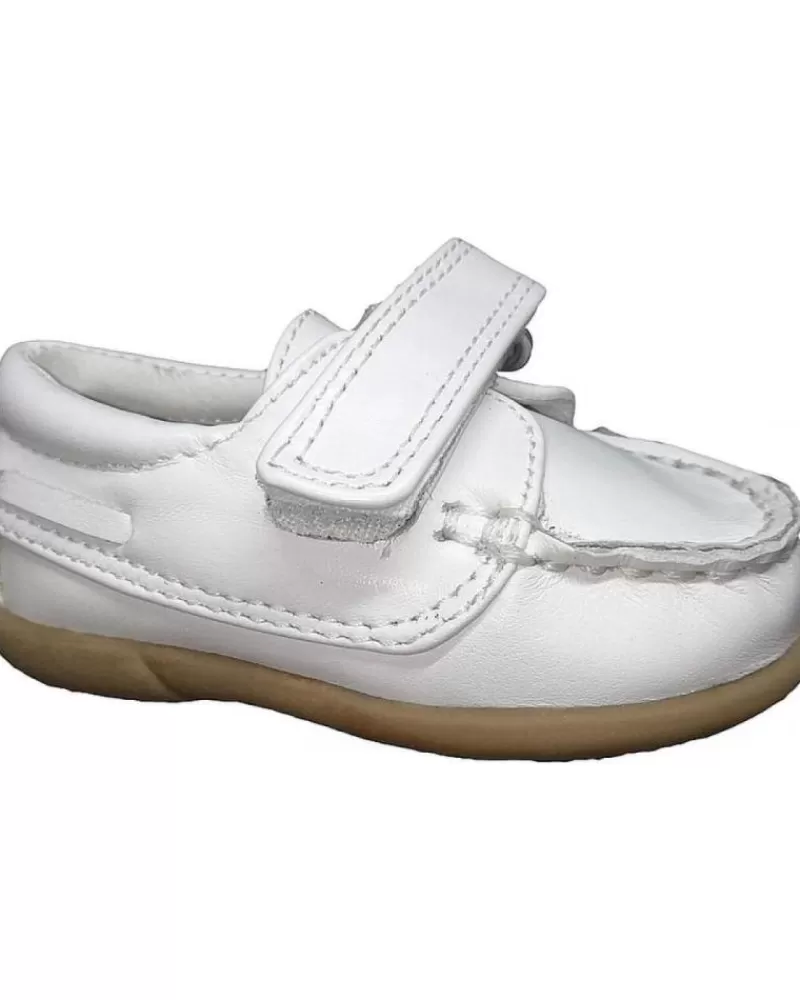 Boy DBEBE Boat Shoes-Boy Boat Shoes Nauticos 8229 Blanco