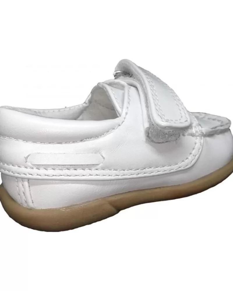 Boy DBEBE Boat Shoes-Boy Boat Shoes Nauticos 8229 Blanco