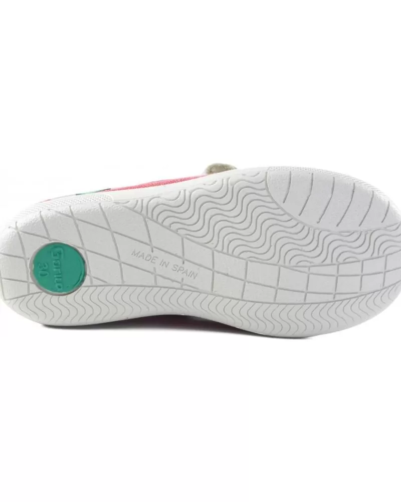 Boy GORILA Boat Shoes-Boy Boat Shoes Canvas Miami Cerrado Nino Rojo
