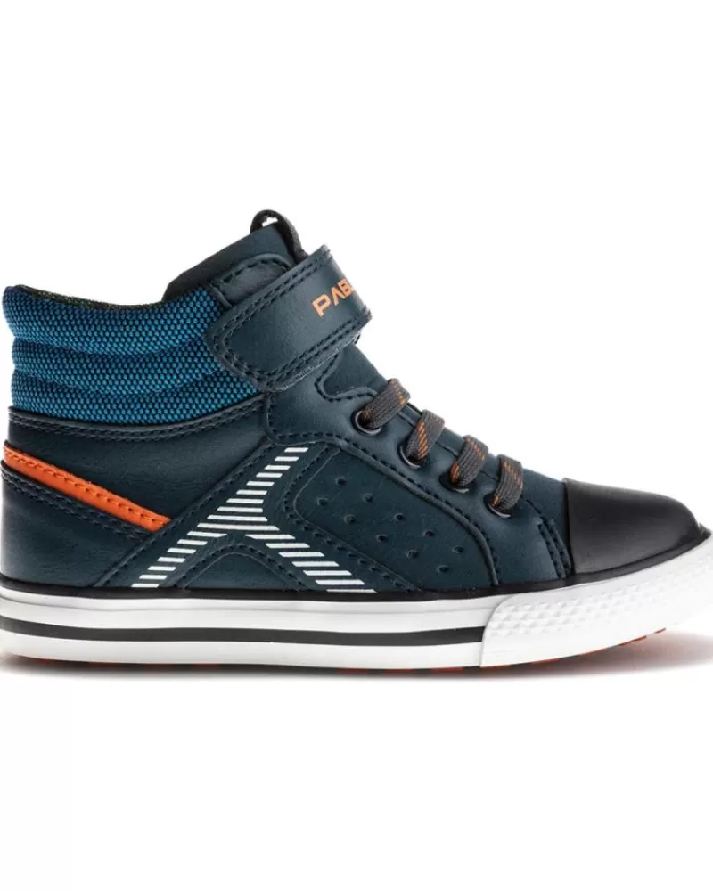 Boy PABLOSKY Boots-Boy Boots Bota Cierre De Velcro Puntera Reforzada P U Petroleo