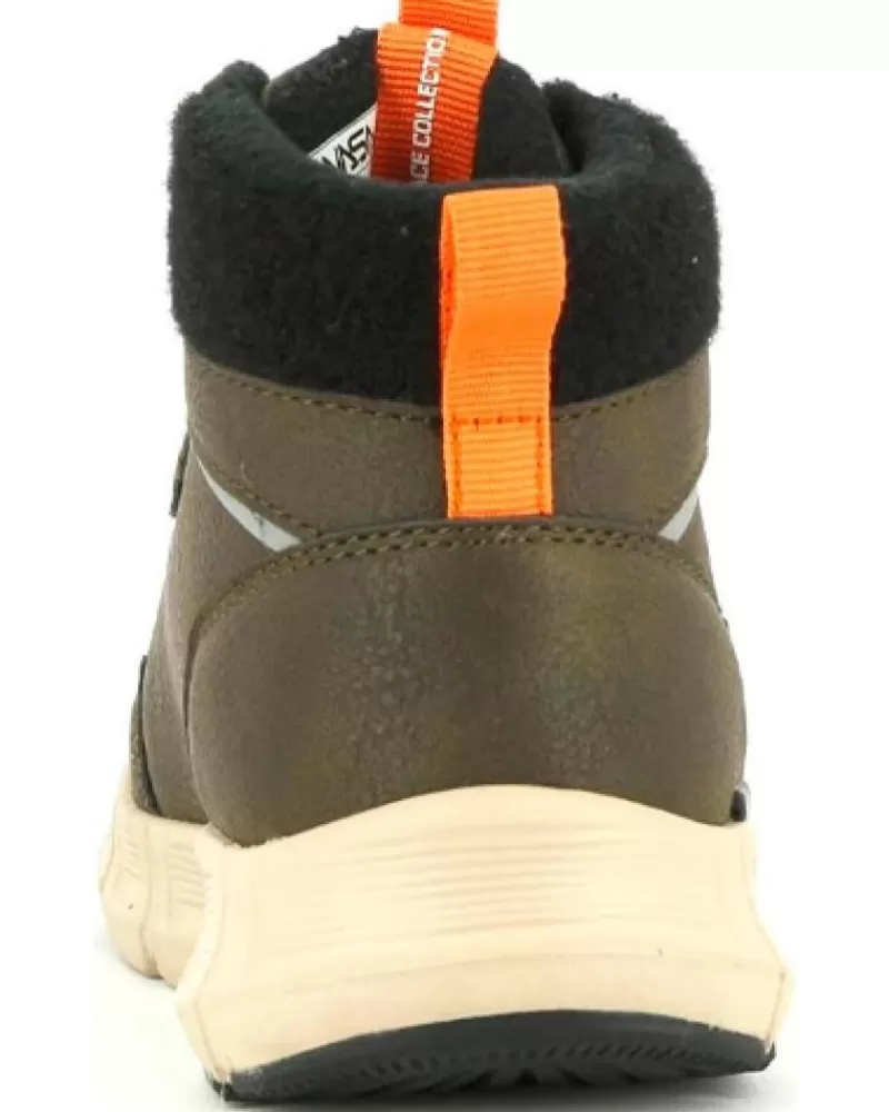 Boy PABLOSKY Boots-Boy Boots Bota Velcro Nasa Marron
