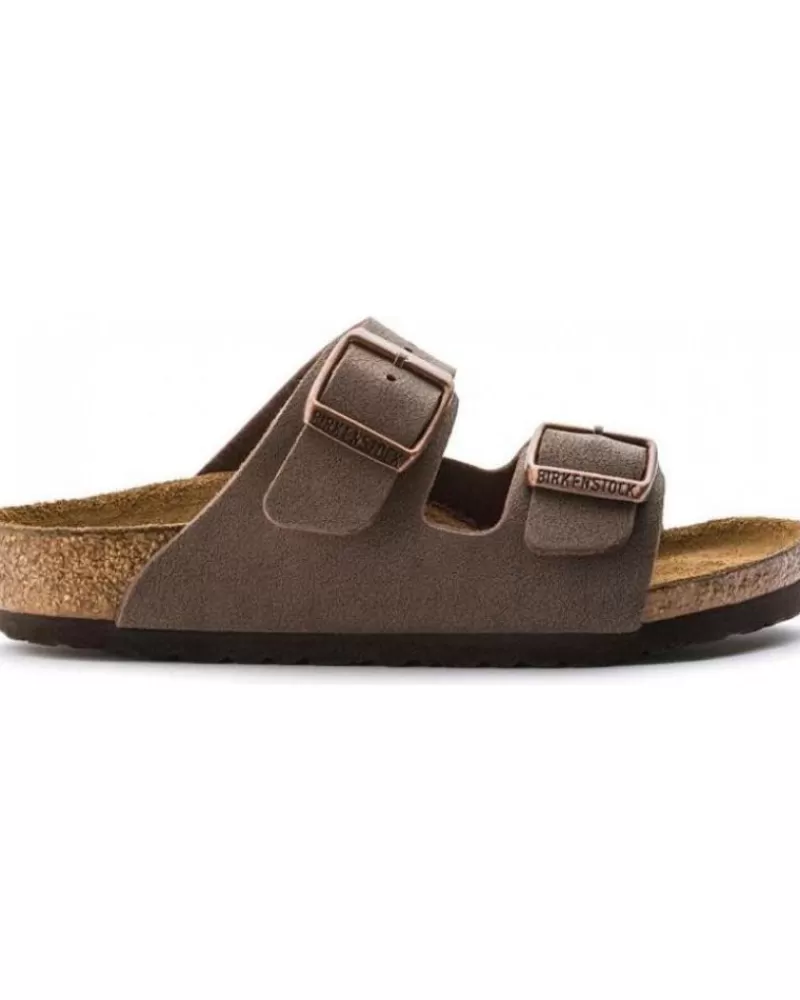 Boy BIRKENSTOCK Flip Flops-Boy Flip Flops Sandalias Ninos Arizona 552893 Mocha
