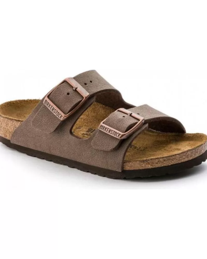 Boy BIRKENSTOCK Flip Flops-Boy Flip Flops Sandalias Ninos Arizona 552893 Mocha