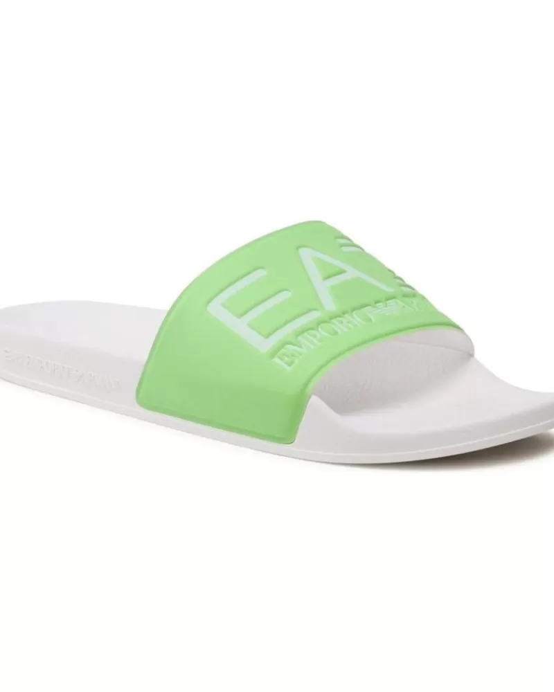 Boy EMPORIO ARMANI Flip Flops-Boy Flip Flops Xsps10 Xcc22 S652 Verde