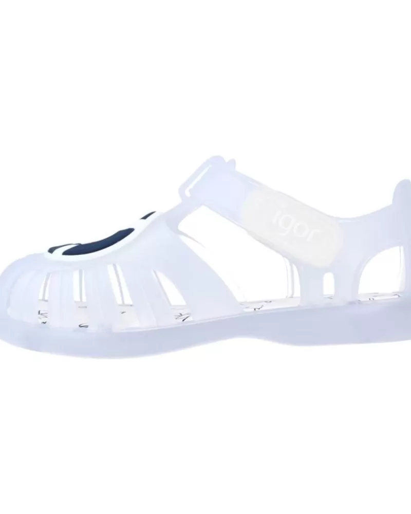 Boy IGOR Sandals-Boy Flip Flops S10249 Blanco