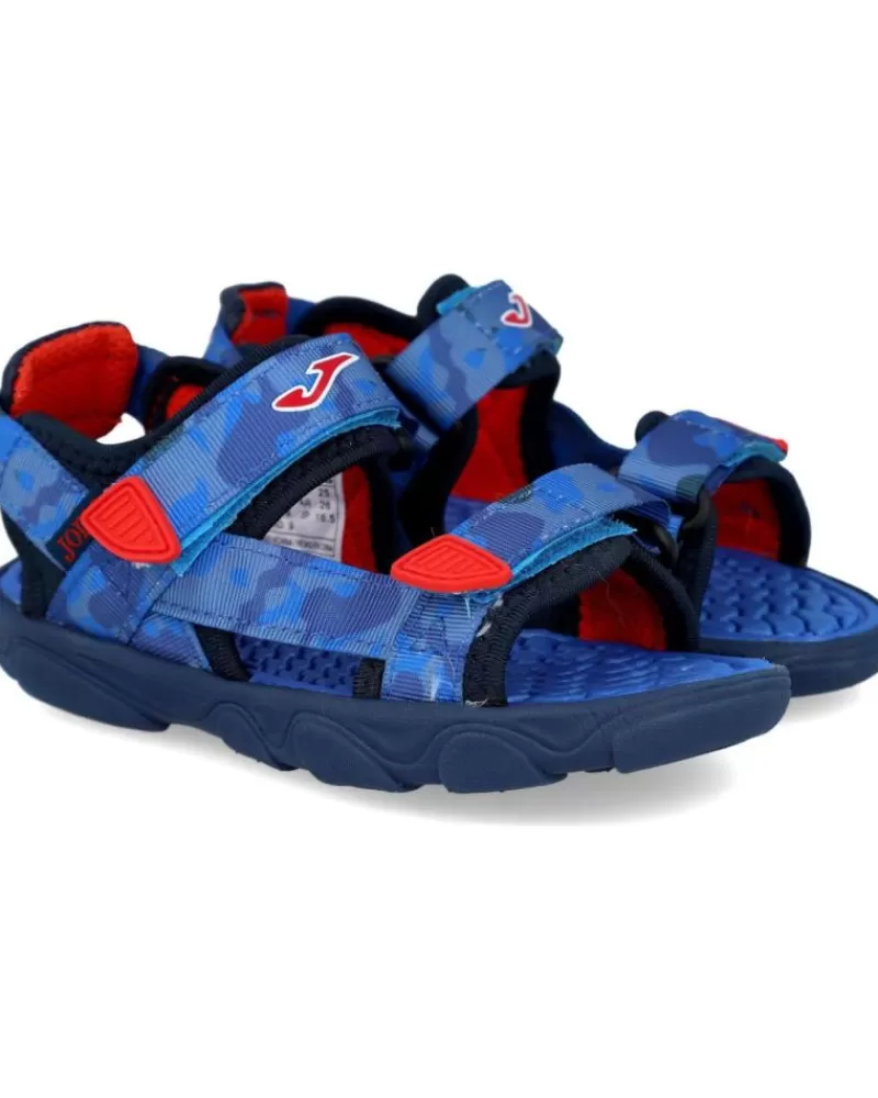 Boy JOMA Flip Flops-Boy Flip Flops Boat Jr 2304 Sandalias Nino Azul