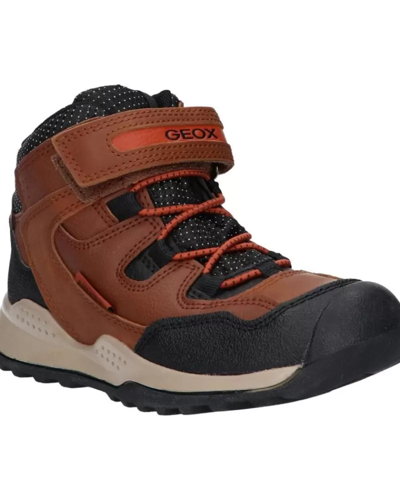 Boy GEOX Shoes-Boy J16Aea 0Fefu J Teram Boy B Abx C6Fn6 Brown-Rust