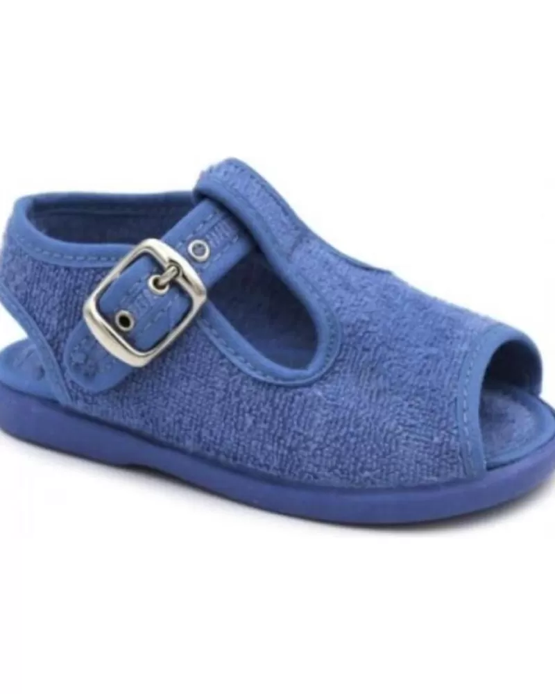 Boy BATILAS House Slipers-Boy House Slipers Zapatillas De Casa Azul