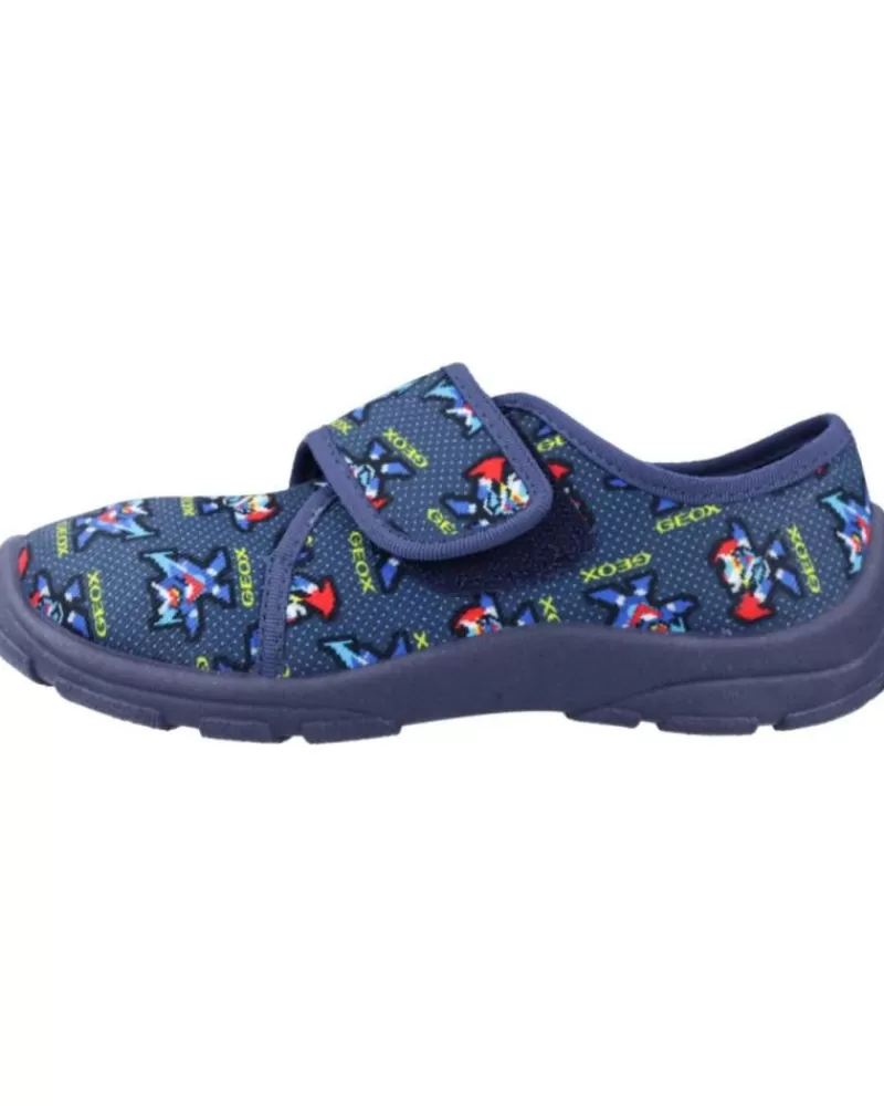 Boy GEOX House Slipers-Boy House Slipers J Nymel Boy Azul