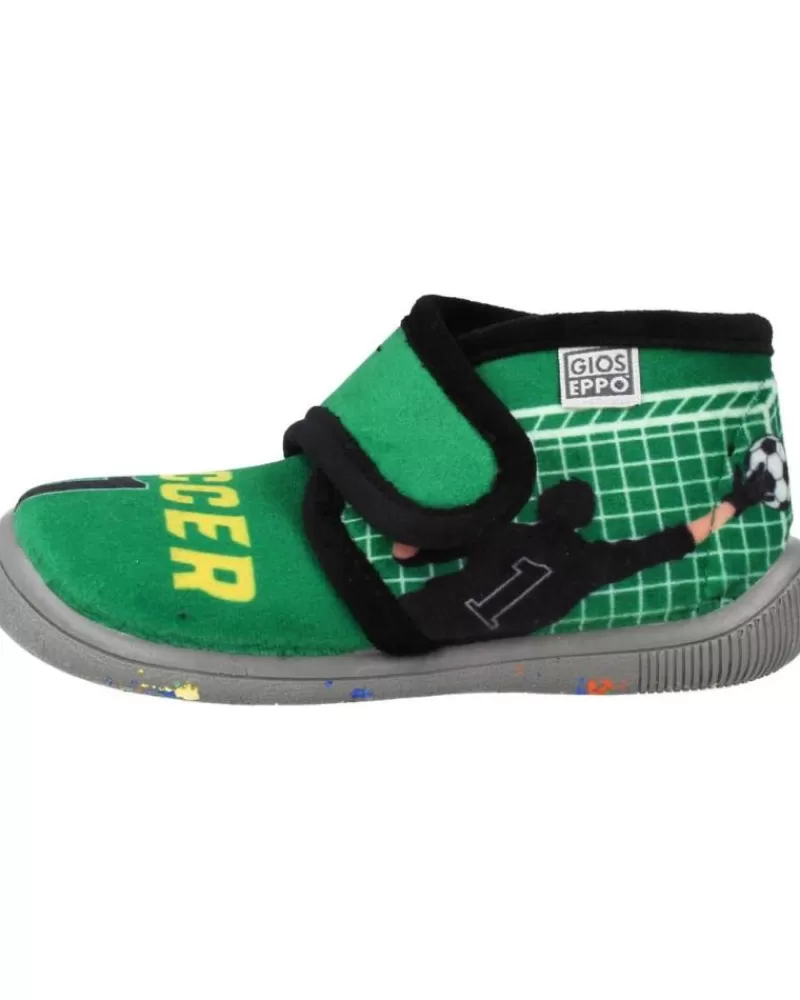 Boy GIOSEPPO House Slipers-Boy House Slipers 64271G Verde