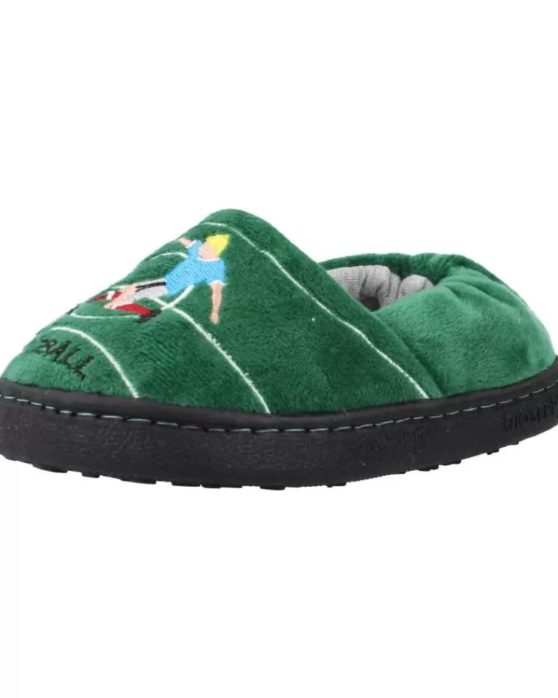 Boy GIOSEPPO House Slipers-Boy House Slipers 67141G Verde