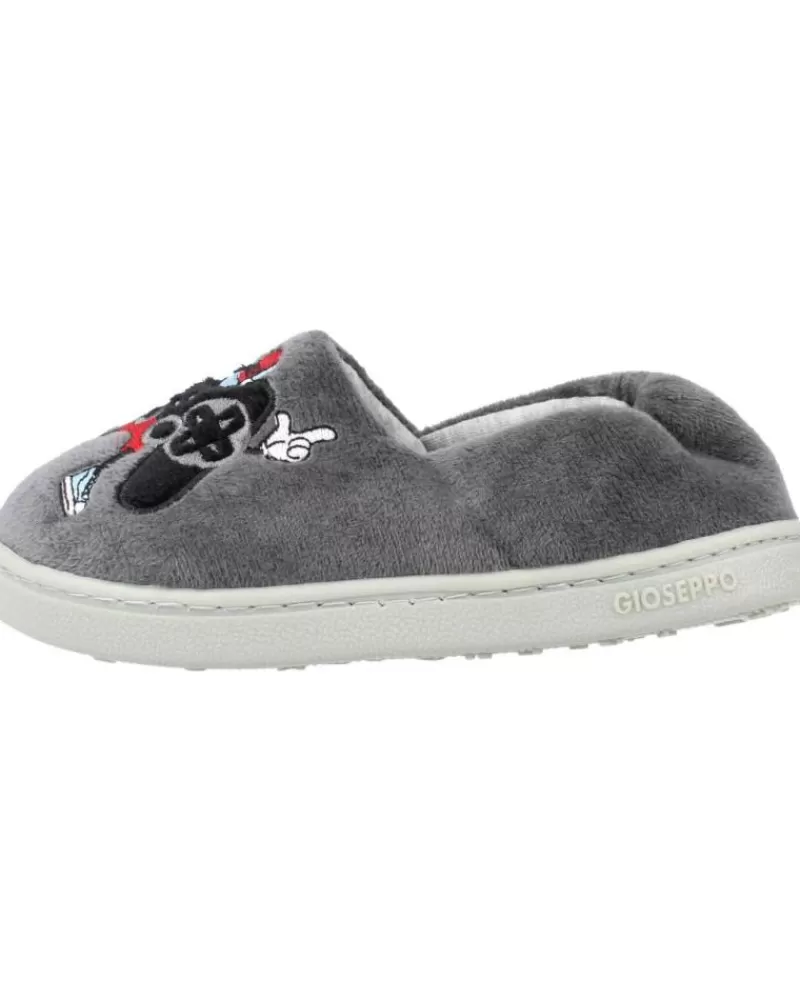 Boy GIOSEPPO House Slipers-Boy House Slipers 67685G Gris