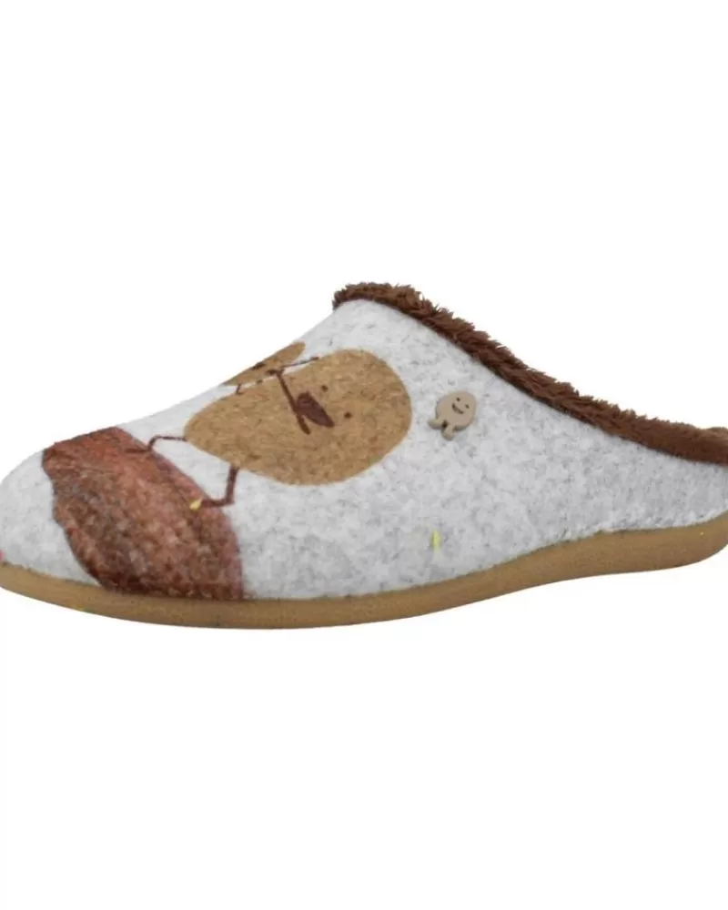 Boy HOT POTATOES House Slipers-Boy House Slipers Clogh Gris
