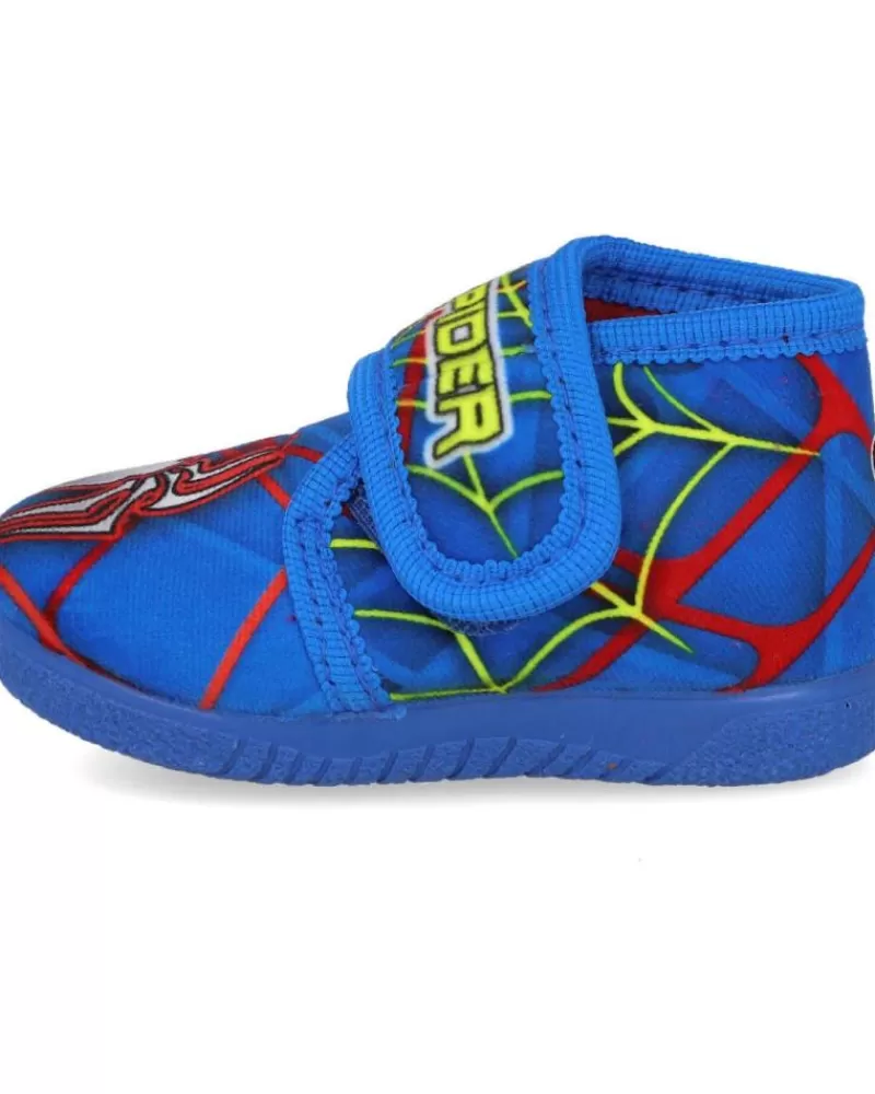 Boy L&R SHOES House Slipers-Boy House Slipers L&R Shoes Lr Shoes 1500 Zapatillas De Casa Nino Azul