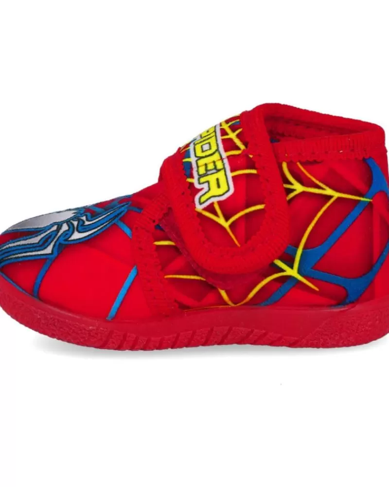 Boy L&R SHOES House Slipers-Boy House Slipers L&R Shoes Lr Shoes 1500 Zapatillas De Casa Nino Rojo