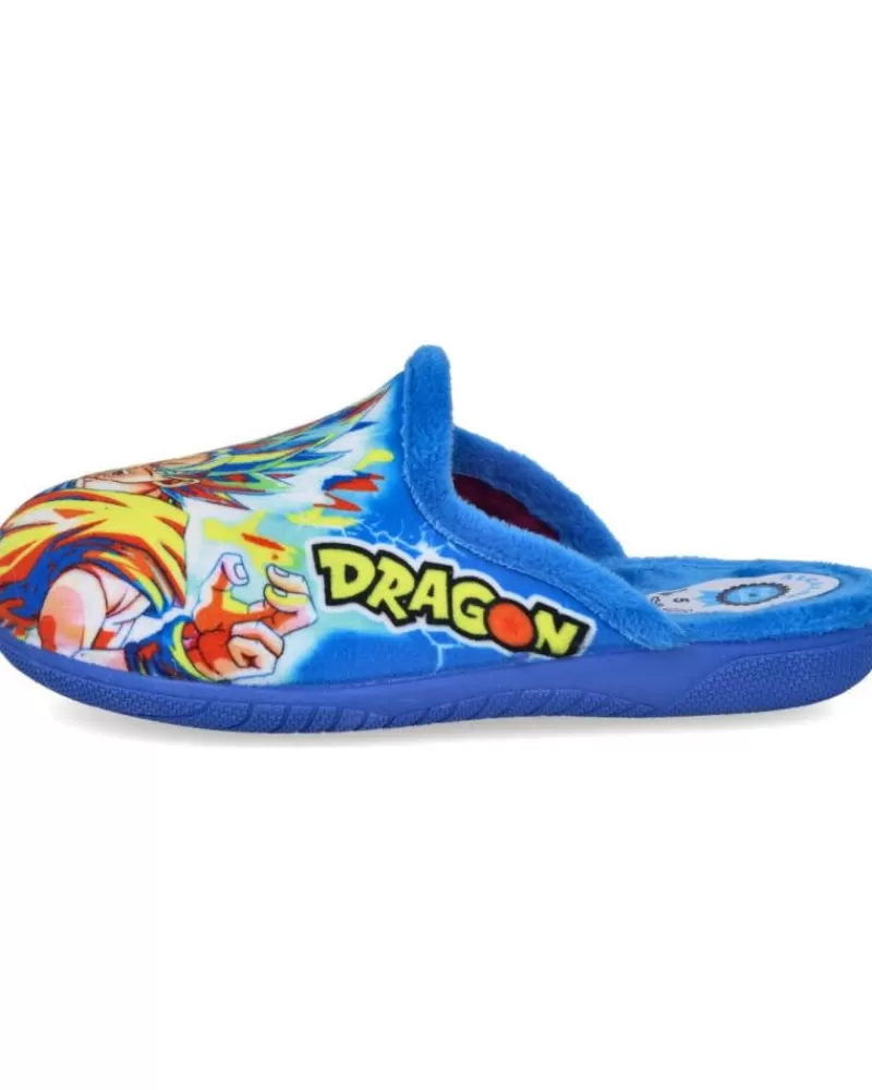 Boy L&R SHOES House Slipers-Boy House Slipers L&R Shoes Lr Shoes 6670 Zapatillas De Casa Nino Azulon