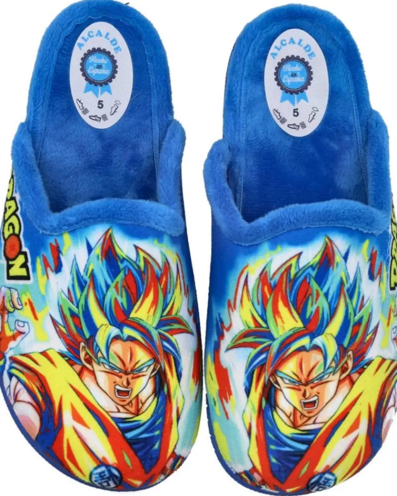 Boy L&R SHOES House Slipers-Boy House Slipers L&R Shoes Lr Shoes 6670 Zapatillas De Casa Nino Azulon