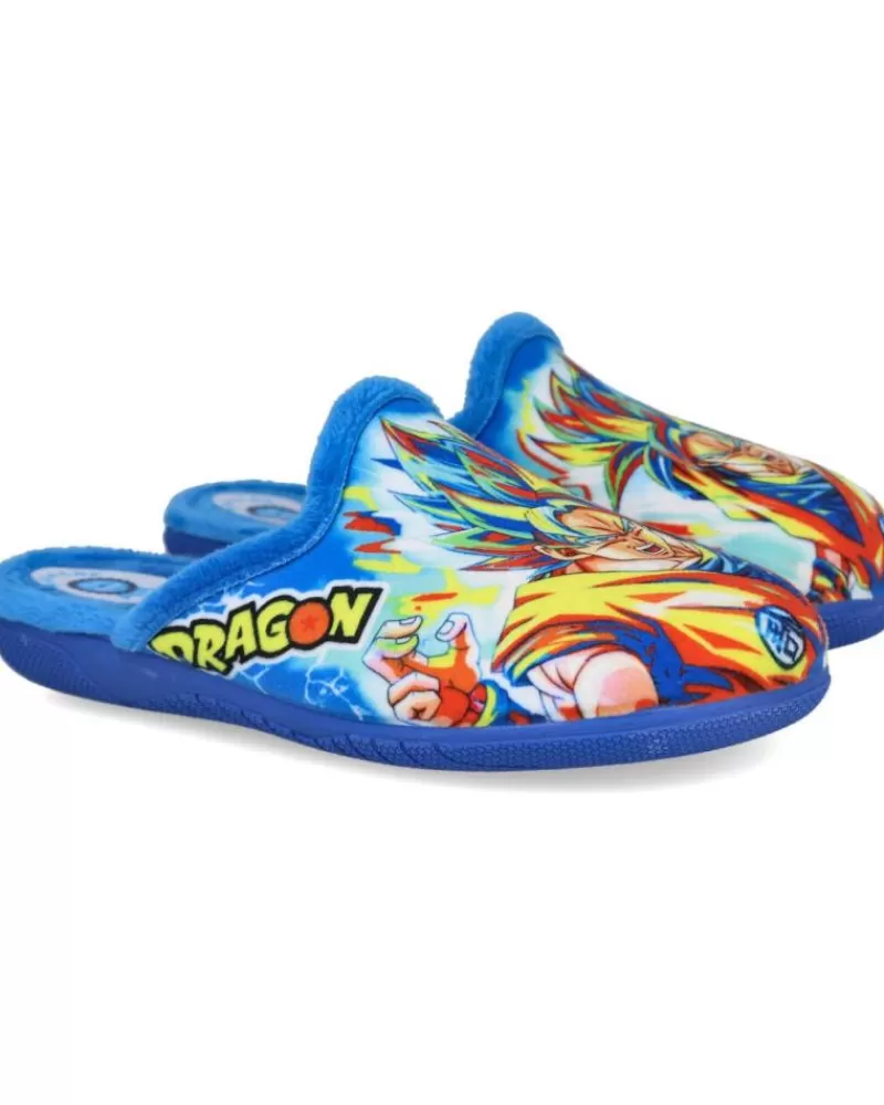 Boy L&R SHOES House Slipers-Boy House Slipers L&R Shoes Lr Shoes 6670 Zapatillas De Casa Nino Azulon