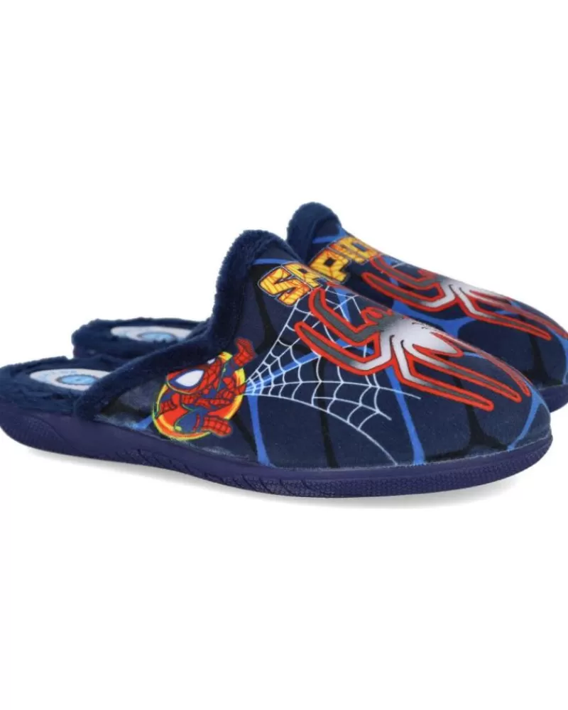 Boy L&R SHOES House Slipers-Boy House Slipers L&R Shoes Lr Shoes 6675 Zapatillas De Casa Nino Azul