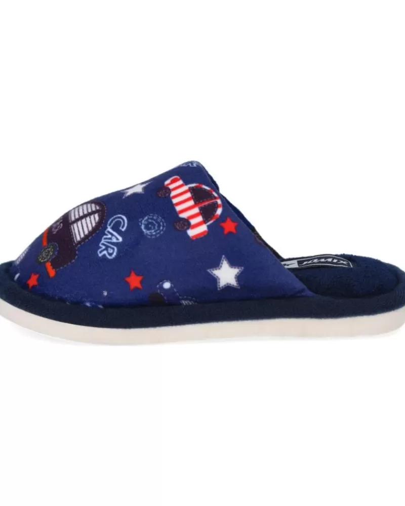 Boy L&R SHOES House Slipers-Boy House Slipers L&R Shoes Lr Shoes Mb7251 Zapatillas De Casa Nin Azul