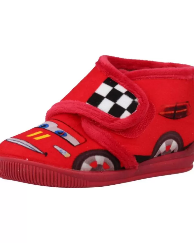 Boy OTRAS MARCAS House Slipers-Boy House Slipers 647Coche Rojo