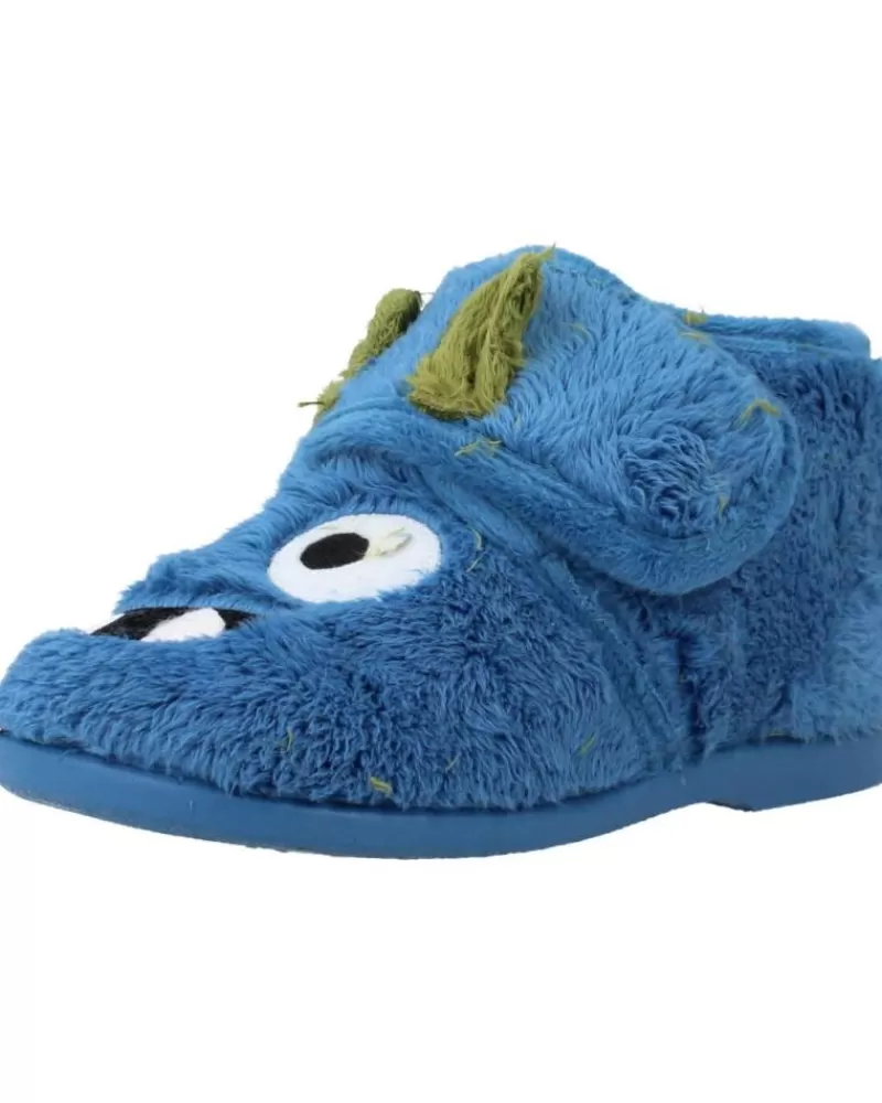 Boy VUL-LADI House Slipers-Boy House Slipers 5116 123 Azul