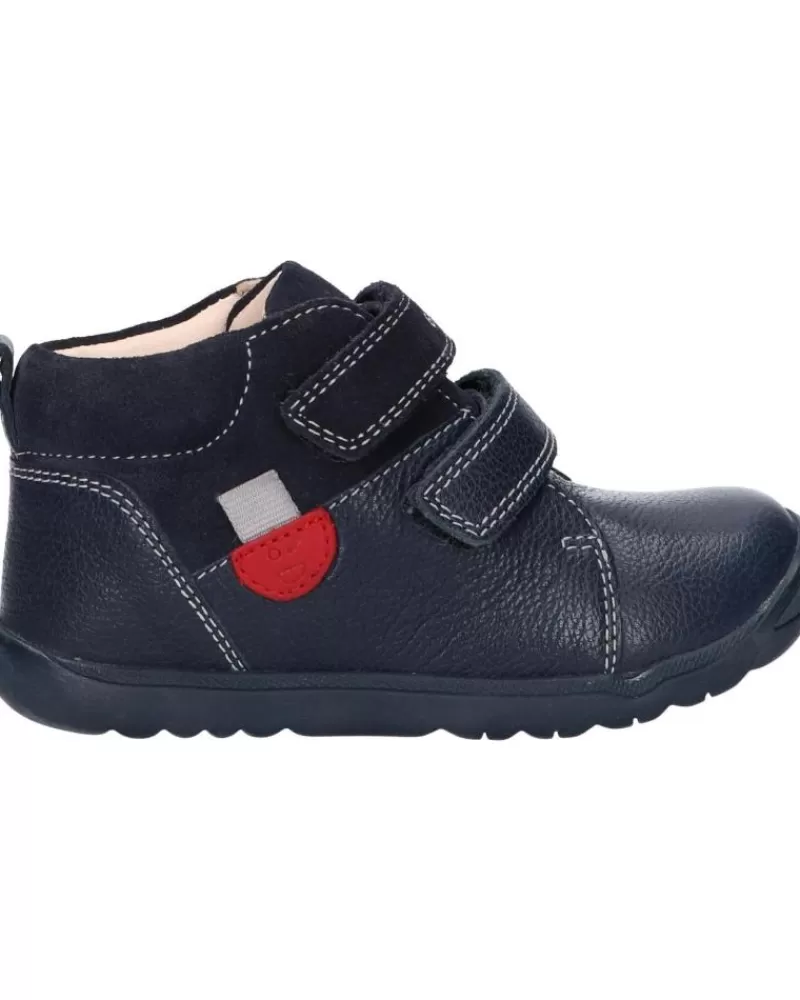 Boy GEOX Mid Boots-Boy Mid Boots B164Na 04622 B Macchia C4002 Navy
