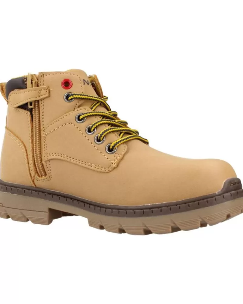 Boy LEVIS Boots-Boy Mid Boots Kids New Peak Vpea0001S Mostaza Amarillo