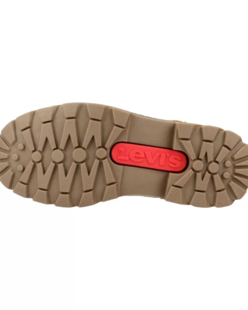 Boy LEVIS Boots-Boy Mid Boots Kids New Peak Vpea0001S Mostaza Amarillo