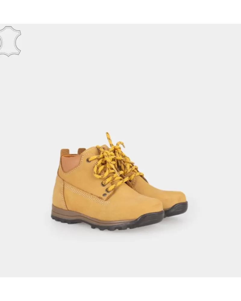 Boy OTRAS MARCAS Boots-Boy Mid Boots 1902436 Marron Claro