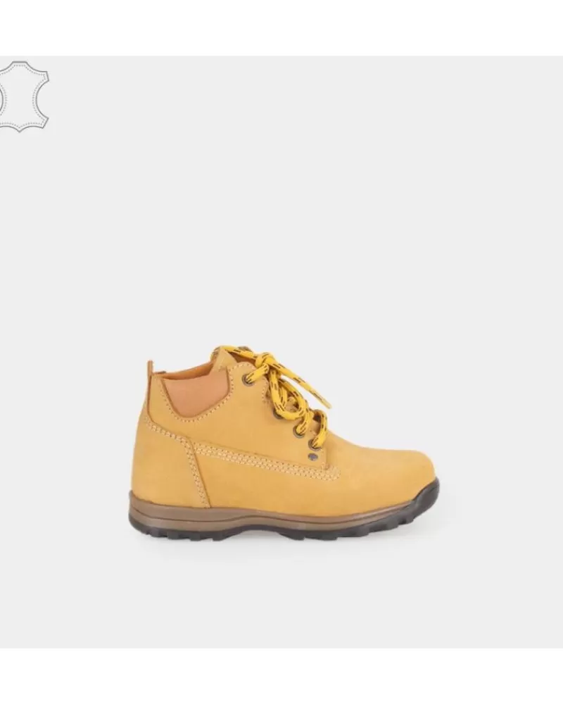 Boy OTRAS MARCAS Boots-Boy Mid Boots 1902436 Marron Claro