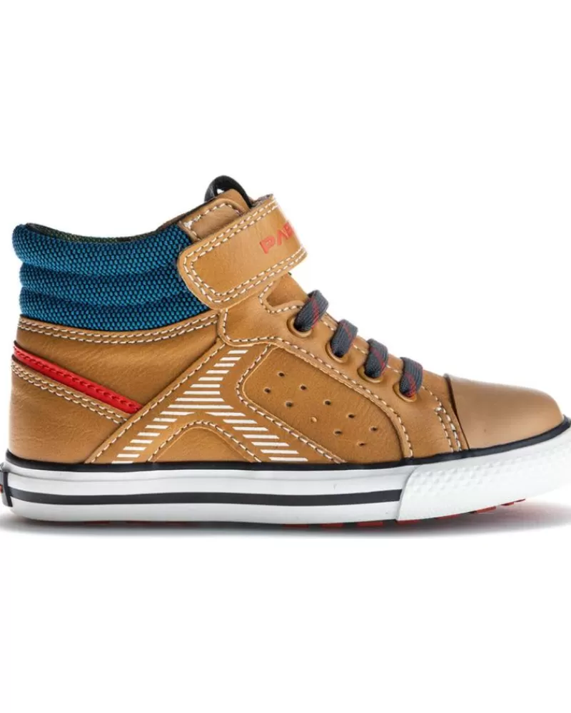 Boy PABLOSKY Boots-Boy Mid Boots Bota Cierre De Velcro Puntera Reforzada P U Melocoton