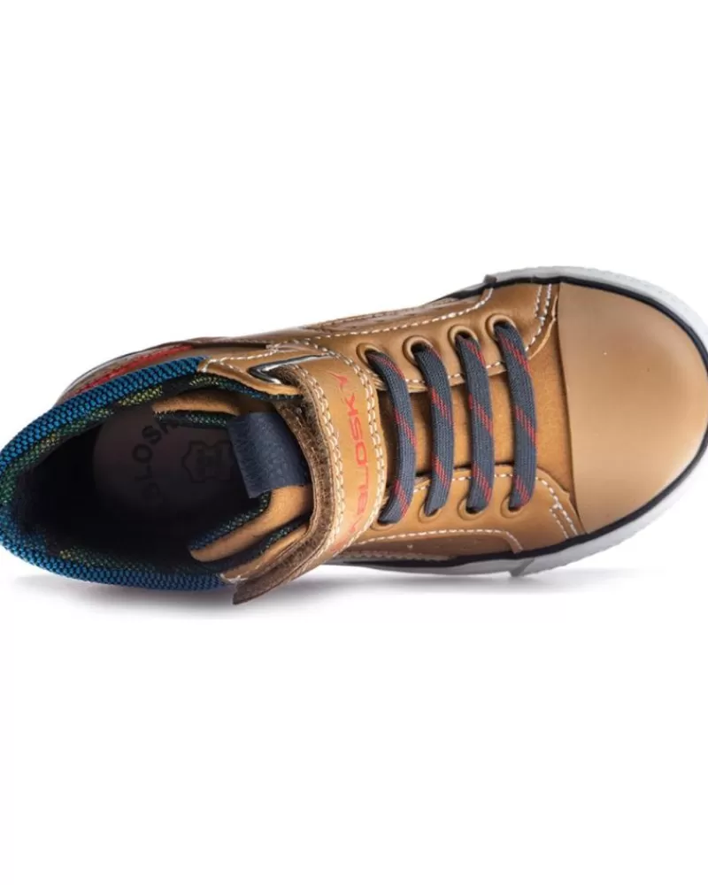 Boy PABLOSKY Boots-Boy Mid Boots Bota Cierre De Velcro Puntera Reforzada P U Melocoton