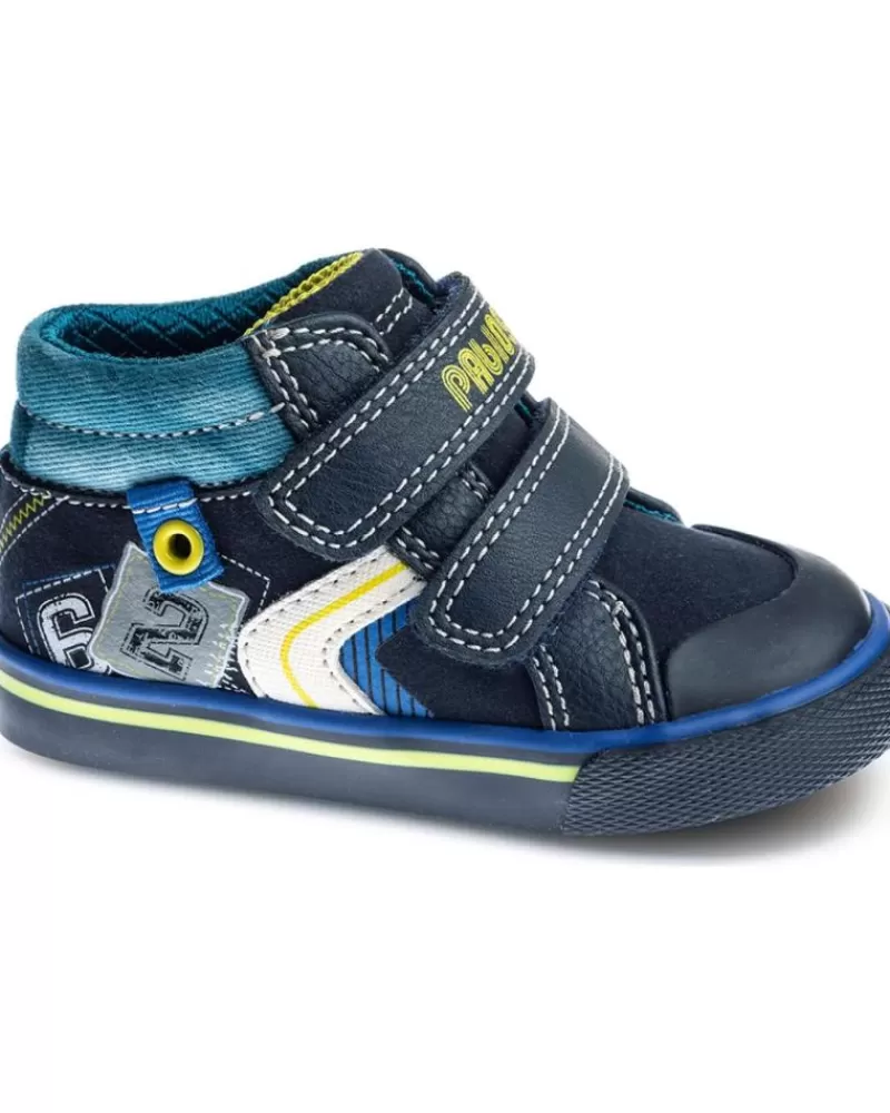 Boy PABLOSKY Boots-Boy Mid Boots Botas Y Botines Microfibra Navy