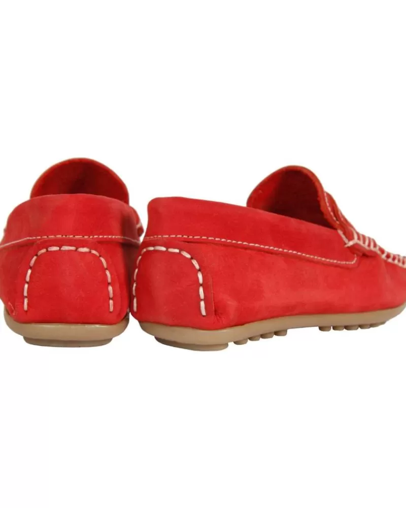 Boy GARATTI Moccasins-Boy Mocasines An0074 Rojo