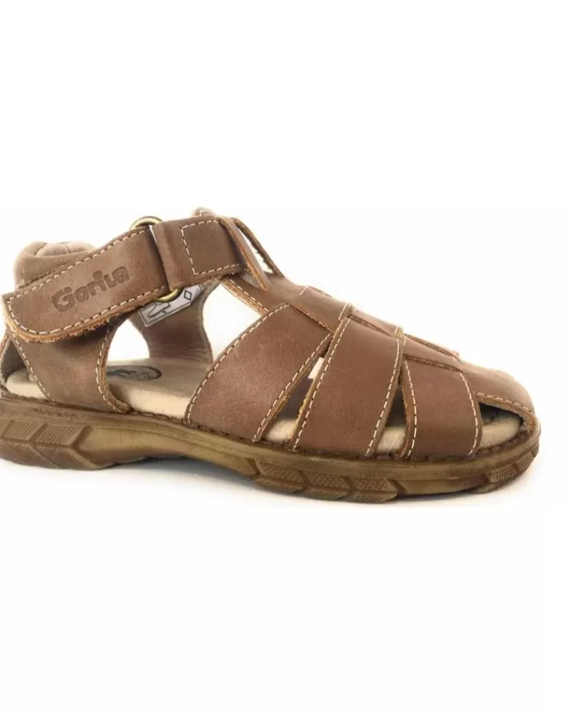 Boy GORILA Sandals-Boy Sandals Sandalias 23405 Marron