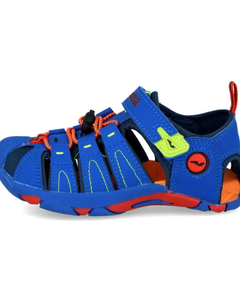 Boy JOMA Flip Flops-Boy Sandals S Seven Jr 2304 Sandalias Nino Rojo