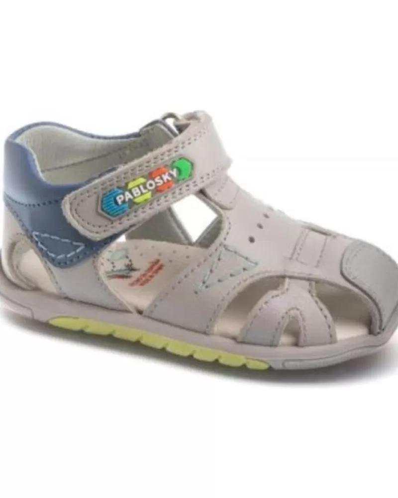 Boy PABLOSKY Sandals-Boy Sandals Sandalias Gris