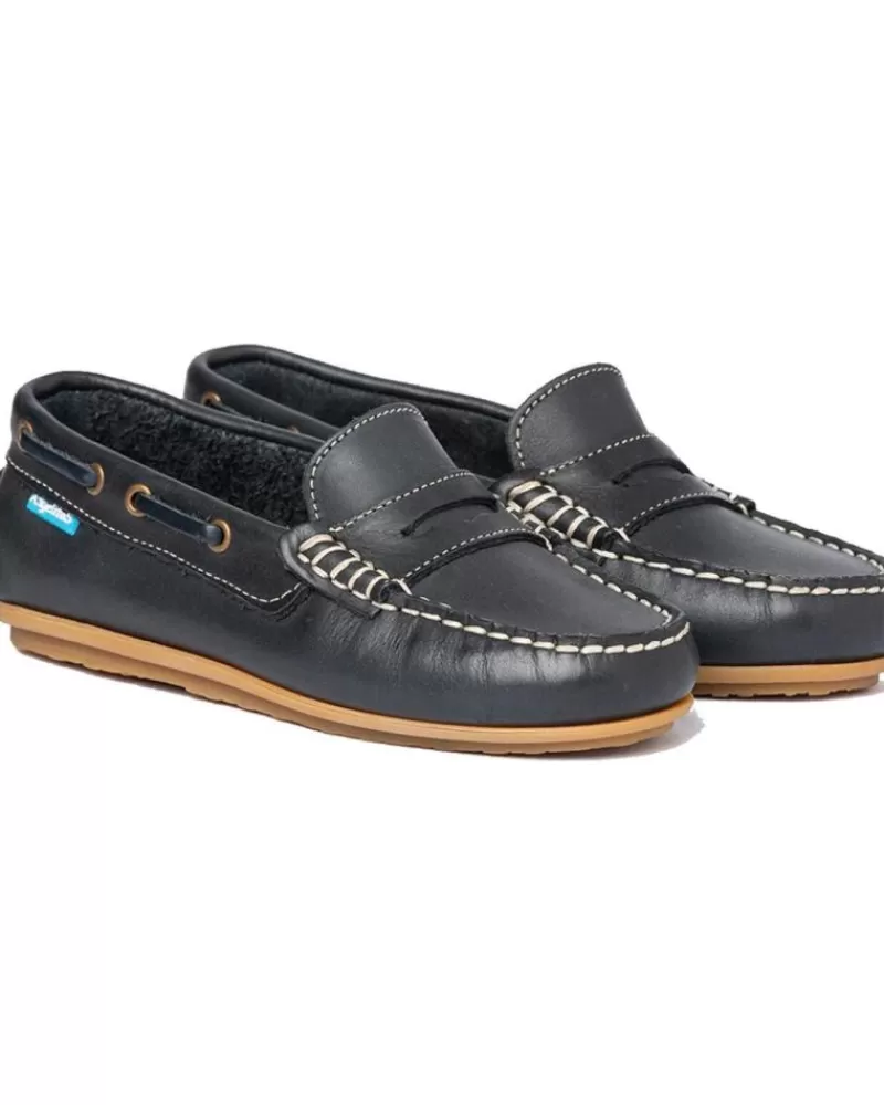 Boy ANGELITOS Moccasins-Boy Shoes Nautico Piel 545 Marino