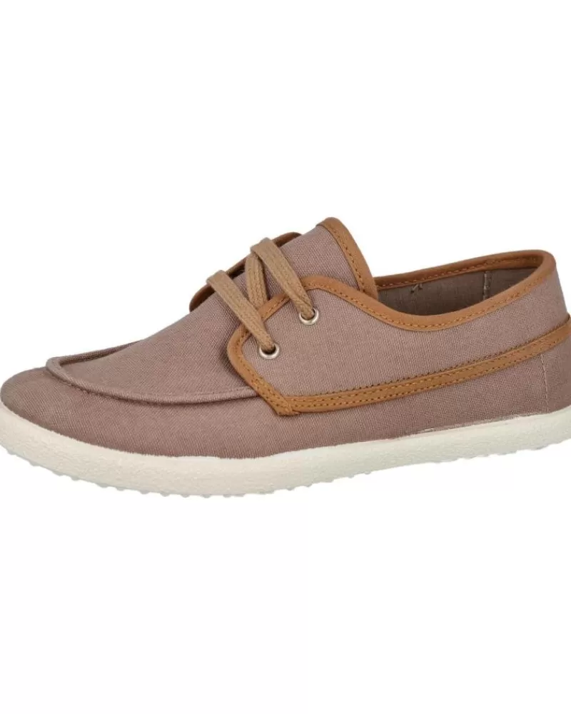 Boy BATILAS Boat Shoes-Boy Shoes 418-001E Zapatillas De Lona Para Nino Beig