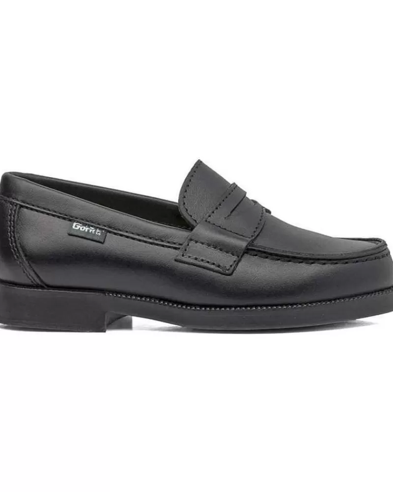 Boy GORILA Shoes-Boy Shoes Mocasines 1502 Negro