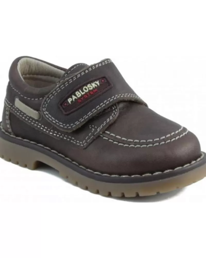 Boy PABLOSKY Boat Shoes-Boy Shoes Tomcat Nautico Marron