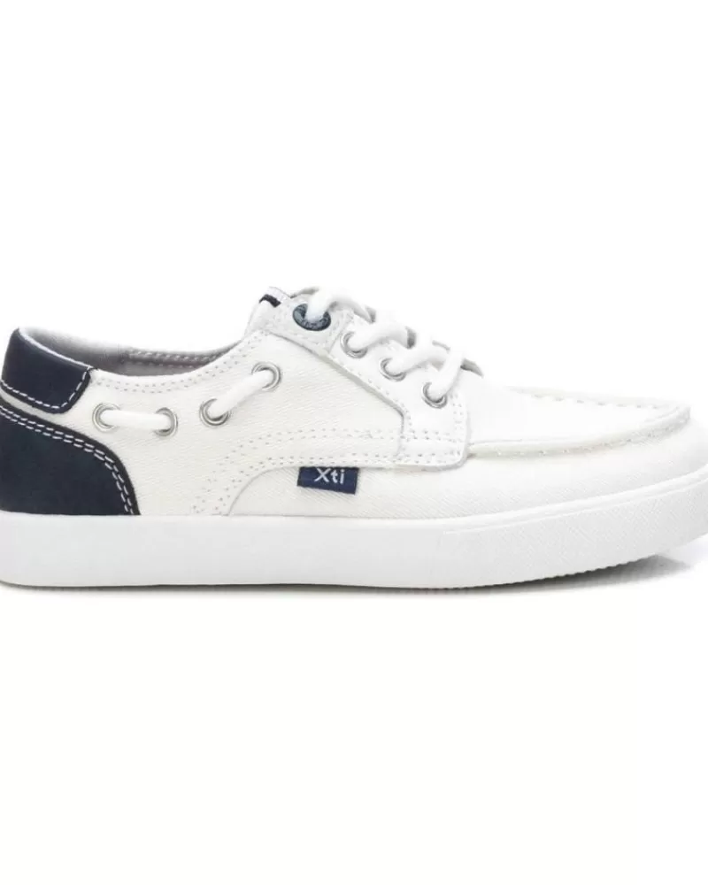 Boy XTI Boat Shoes-Boy Shoes 057952 Blanco