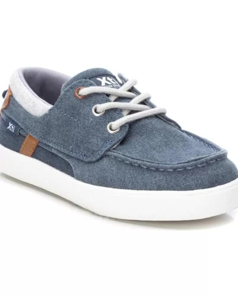 Boy XTI Boat Shoes-Boy Shoes 150425 Navy