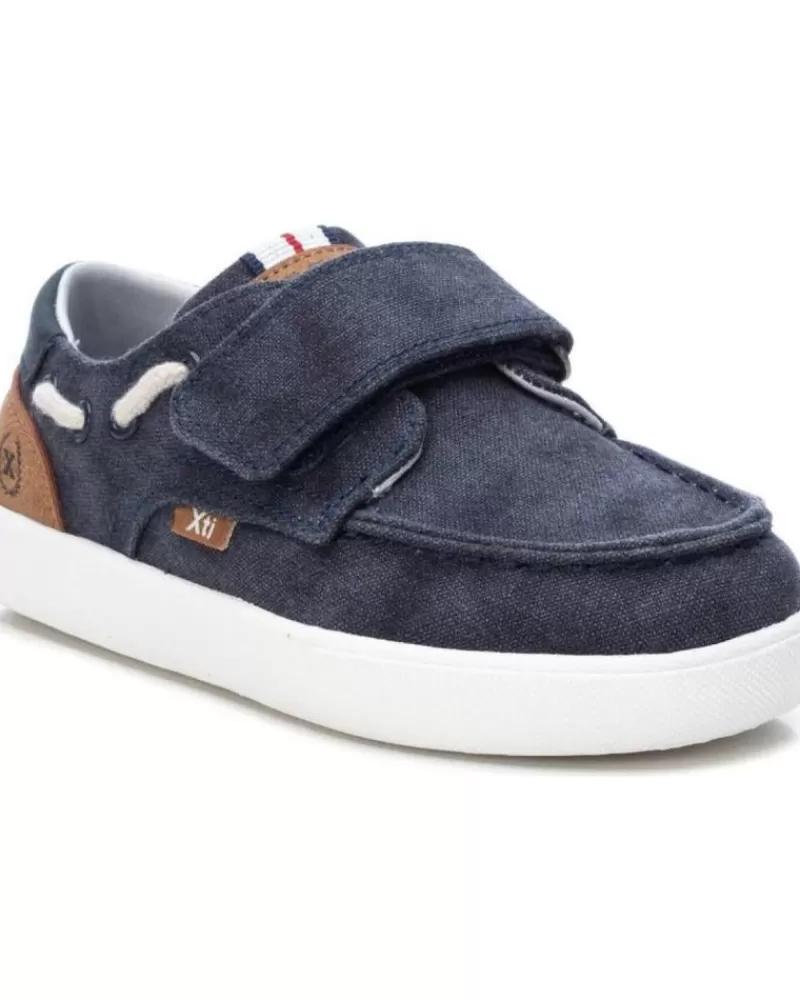 Boy XTI Boat Shoes-Boy Shoes 150427 Navy
