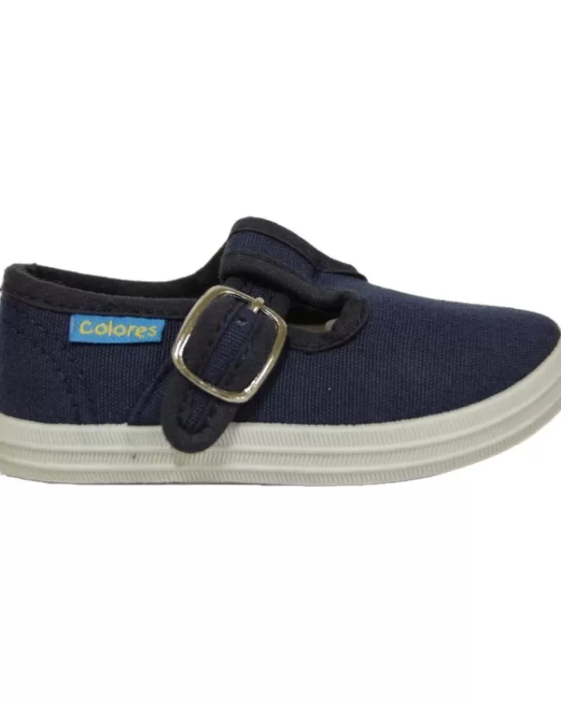 Boy COLORES Sports Shoes-Boy Trainers Pepito Lona 190831 Azul
