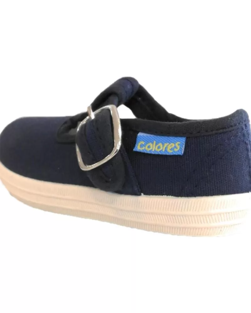 Boy COLORES Sports Shoes-Boy Trainers Pepito Lona 190831 Azul