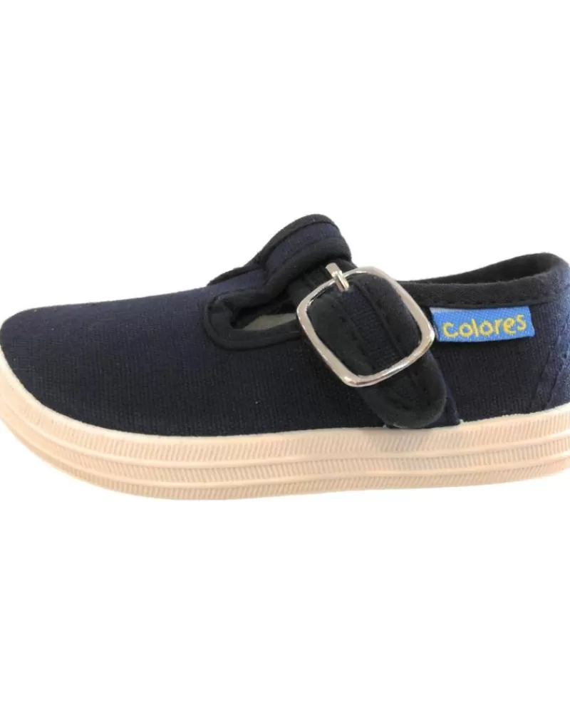 Boy COLORES Sports Shoes-Boy Trainers Pepito Lona 190831 Azul