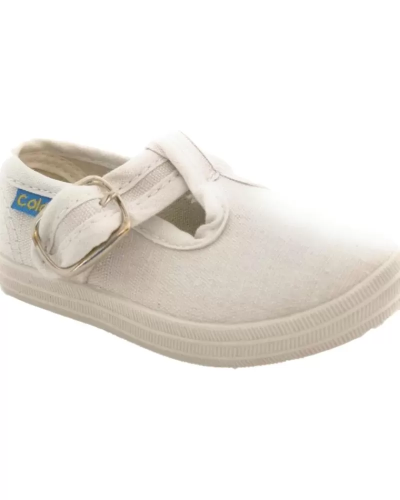 Boy COLORES Trainers-Boy Trainers Pepito Lona 190831 Blanco