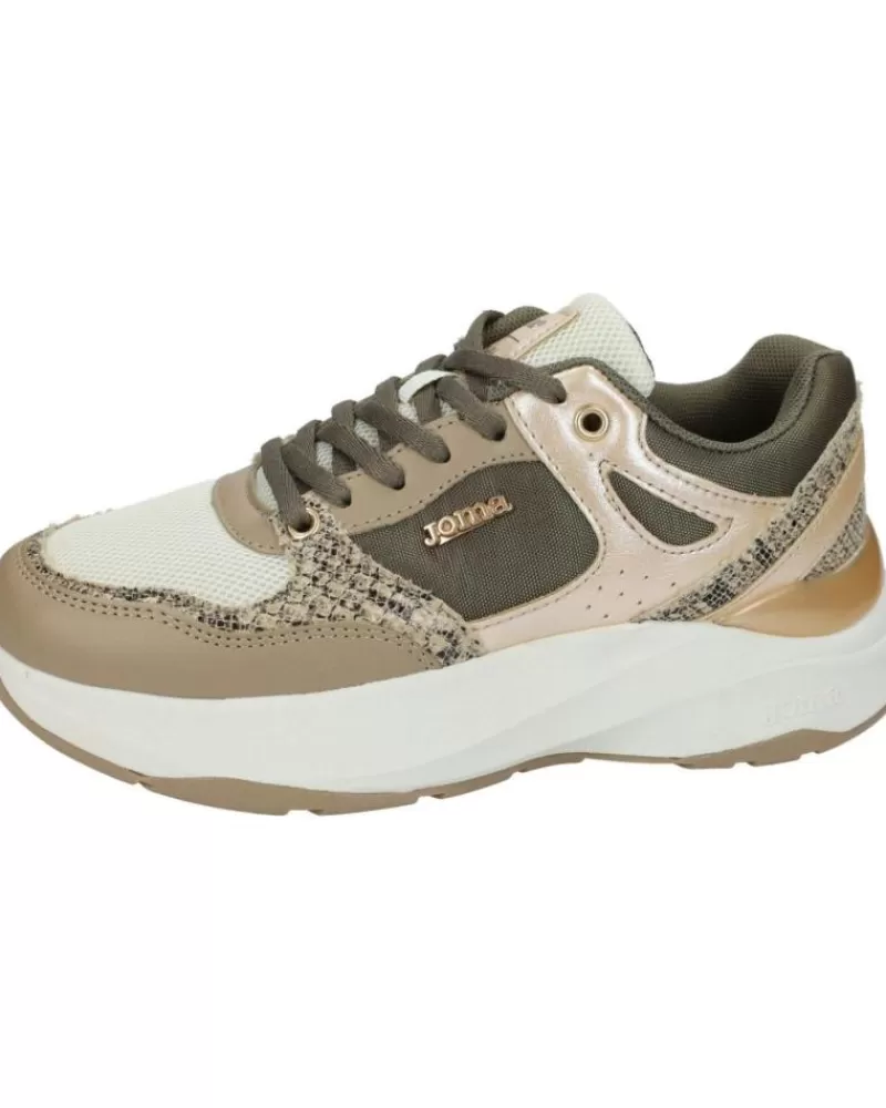 Boy JOMA Sports Shoes-Boy Trainers C404Ls2316 Kaki-Beige